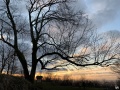 Couché de soleil au fort