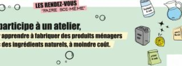 Atelier produits ménagers naturels