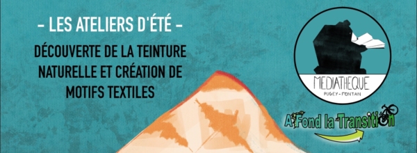 Atelier teintures naturelles – 6 juillet