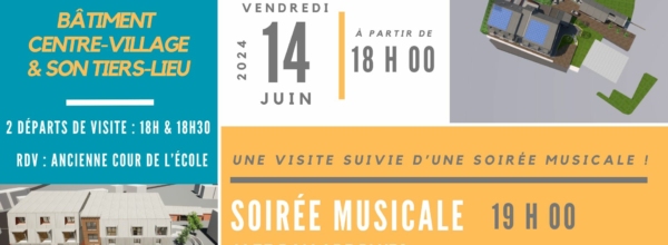 Visite du chantier le 14 juin