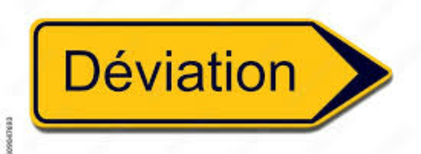 Déviation jeudi 23 avril à Pugey