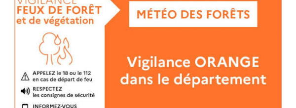 Vigilance orange feux de forêt dans le Doubs